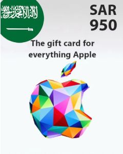 iTunes Gift Card SAR 950 - Instant Delivery