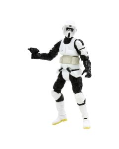 Star Wars Scout Trooper Black Ser 3.75 in