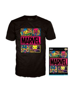 Funko POP! Marvel Blacklight Boxed T-Shirt